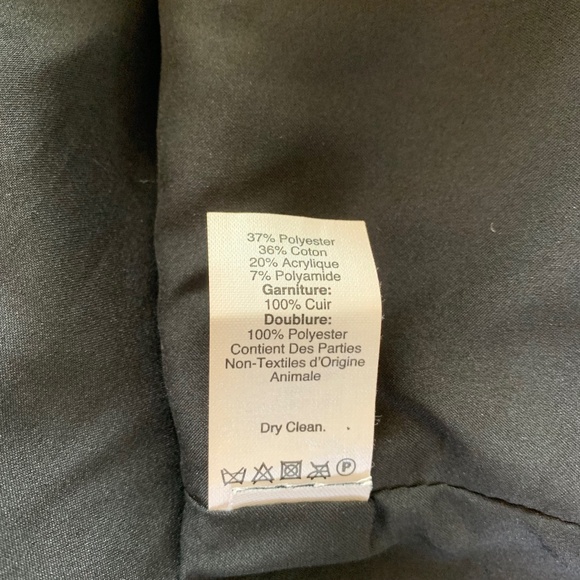 MADEWELL‎ Short Sleeve Tribal Leather Trim Shift Dress 0 - Picture 6 of 10